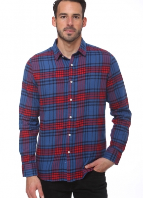 Elevani Mens Long Sleeve Flanel